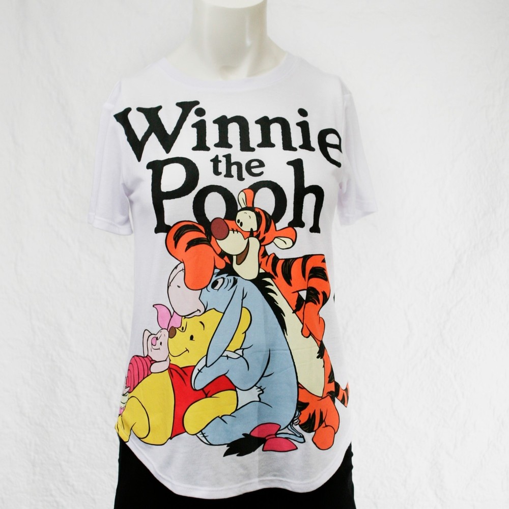 Disney's Winnie the Pooh, Tigger, Eeyore, Piglet T-Shirt Women's Size Small